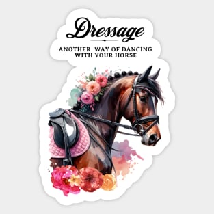 Dressage Sticker